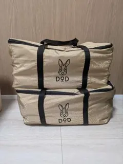 【値下】DOD ハンペンインザスカイ（コット・エアマット） ベージュ　2個セットのサムネイル