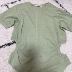 KBF 半袖 トップス グリーン