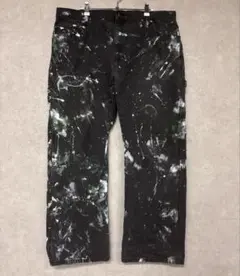 Dickies ディッキーズ　ペインターパンツ　ブラック　ペンキ　38×30