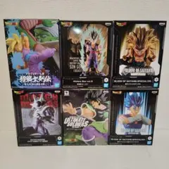 【未開封品】ドラゴンボール プライズフィギュア 6点セット
