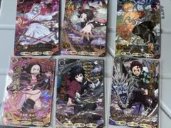 鬼滅の刃 カード 6枚セット UR