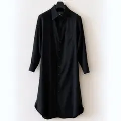 Yohji Yamamoto POUR HOMME ウールギャバ ロングシャツのサムネイル