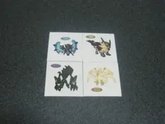 ネクロズマ　４枚セット　ポケモン　デコキャラシール　第一パン