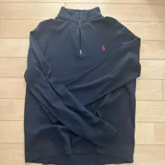 Polo by Ralph Lauren ブラック ハーフジップ L