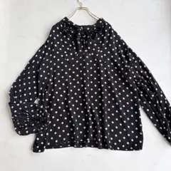 JOURNAL STANDARD L'ESSAGE ドットシアーボウタイブラウスのサムネイル