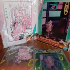 ホロライブ 博衣こより ポストカード フォンタブ ラバーチャーム ３つセット