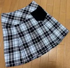 ポンポネット　スクールスカート　フォーマル　プリーツ　チェック　通学　150