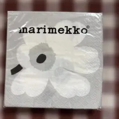 marimekko ペーパーナプキン 20枚入り　ウニッコグレー　未開封未使用のサムネイル