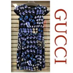 GUCCI ネイビー ワンピース 110cm GUCCI】グッチ/ワンピース/110cm/新品/国内購入/コーデュロイ