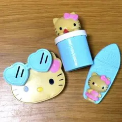 マクドナルド　ハッピーセット　日焼けキティ　コンプリート　3点セット　ギャル