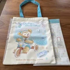 ディズニーシー25周年　ダッフィー アンドフレンズ　トートバッグ　ダッフィー