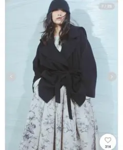 FRAY I.D 2wayショートリバーコート