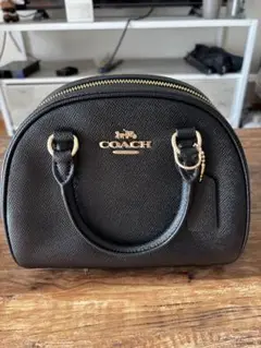 極美品　コーチ　COACH　ハンドバッグ　サッチェル　ブラック　7