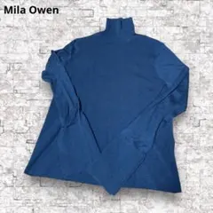 新品タグ付き Mila Owen ミラオーウェン タートルネックセーター ニット
