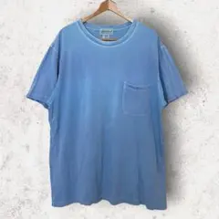 エディーバウアー Tシャツ クルーネック 半袖 無地 3L青 綿 ユニセックスのサムネイル