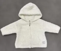 【美品】カシウエア ベビーパーカーホワイト6〜12months