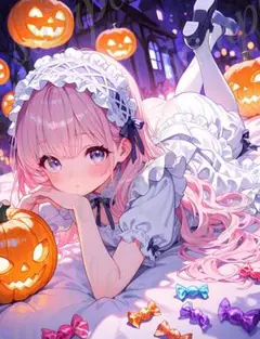 b599 かわいい イラスト アニメ A4ポスター