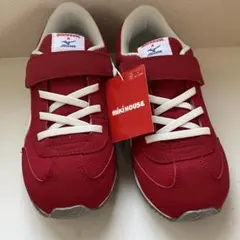 〈新品未使用タグ付き〉ミキハウス ×ミズノ　スニーカー 21cm
