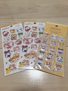 とっとこハム太郎　シール3枚セット