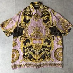 FENDACE フェンダーチェ ズッカ＆バロッコ柄 シルクシャツのサムネイル
