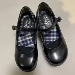 値下げ。deux NICE CLAUP ブラックフォーマルシューズ　18.0