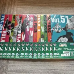 ワンピース 一番くじ 大海賊百景 K賞 クリアファイル vol.51~ 15点
