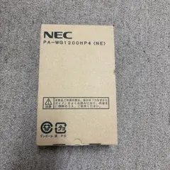 未使用品 / NEC PA-WG1200HP4 無線LANルーター Aterm