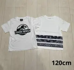 GU Tシャツセット　ホワイト　120cm