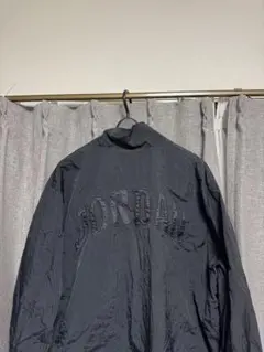 Jordan ブラック ナイロンジャケット