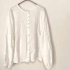 SELF+SERVICE　セルフサービス　ブラウス　M　オーガニックコットン使用のサムネイル