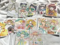 【在庫処分】複製ポスカ オリジナル イラスト 15枚セット ましかくプリント