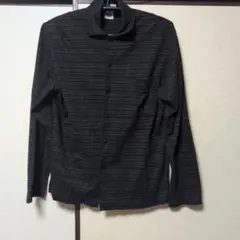 agnis b. ストライプ柄 長袖シャツ サイズ1