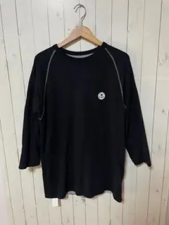 STUSSY リバーシブル七分袖Tシャツ　Ｌサイズ