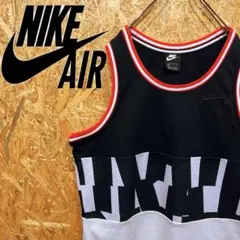 送料無料 ナイキ AIR 刺繍ロゴ マルチカラー ゆるだぼ00s ゲームシャツ