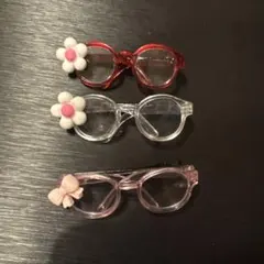 メガネ型 ヘアピン 3点セット