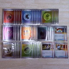 【ポケモンカード】30thセレブレーション基本エネルギー40枚+グッズ6枚セット