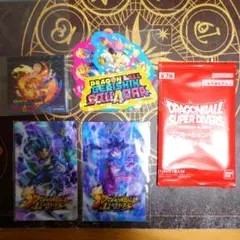 ドラゴンボール カード ステッカー ５点セット