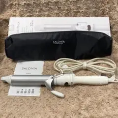 【SALONIA】セラミックカールヘアアイロン 32mm