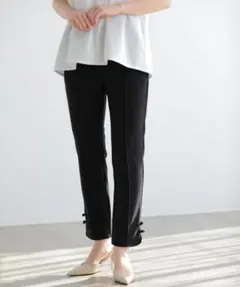 fitmore リボンスリットパンツs