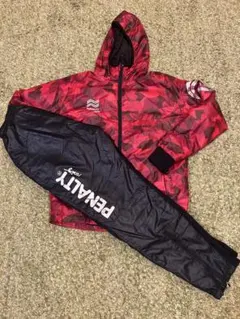 ウインド　中綿　上下セットアップ　防寒　めちゃ温