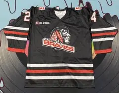 ☆アイスホッケーシャツ Jr.braves XL ☆