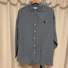 U.S. POLO ASSN. 長袖チェックシャツ メンズ Mのサムネイル