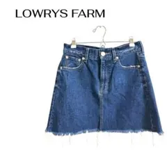 LOWRYS FARM カジュアル デート ミニデニムスカート　ギャルのサムネイル