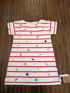 Insect Collection 80-90cm ストライプ刺繍Tシャツ