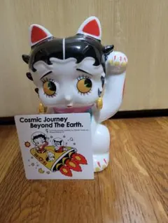 ベティブープ 招き猫 フィギュア 約16cm フィギュア ベティちゃん 陶器