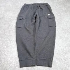 NIKE ナイキ スウェットカーゴパンツ グレー L バルーン