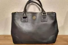 TORY BURCH トリーバーチ ロビンソン レザー ハンドバッグ ブラック