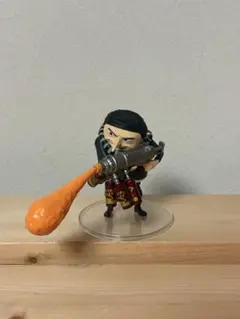 アニメキャラクター 火炎放射器 フィギュア