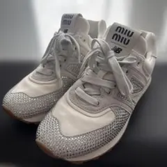 Miu Miu New Balance スニーカー ホワイト23cm