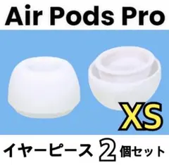 AirPods　Pro　イヤーピース　XS 2個　イヤーチップ　白 b5